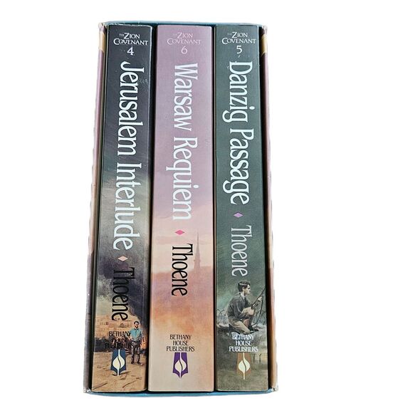 The Zion Covenant -Jerusalem Interlude, Danzig Passage & Warsaw Requiem Bks 4-6 - Picture 2 of 14